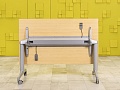 Офисный стол прямой Steelcase ЛДСП Клен Германия  СППВ1-01125