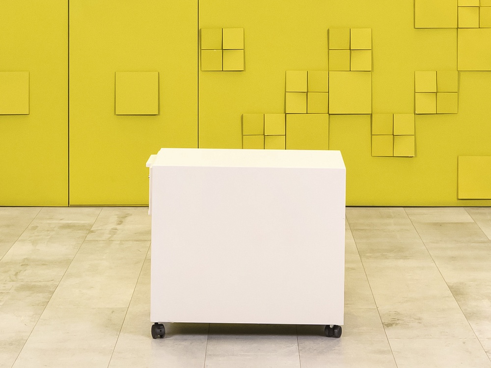 Офисная тумба выкатная Vitra Металл Белый Швейцария  ТВ2ЯБ-04026