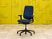 Офисное кресло для персонала на колесах Steelcase Ткань Синий Франция_КПТН-250124