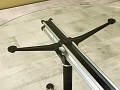 Офисный стол для переговоров Burdick Herman Miller 1200x1200x750 Стекло США_СГКС-030823