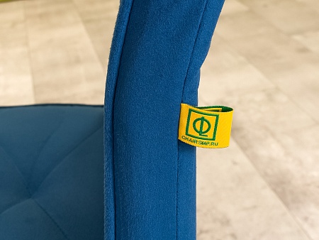 Офисное кресло для персонала на колесах Монро NEO-27 синий Ткань Синий Россия