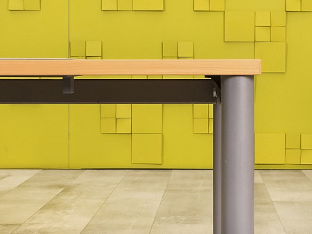 Стол для руководителя  Steelcase ЛДСП Бук Германия  СРПВ2-071223