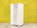 Шкаф для одежды ЛДСП Белый Россия  ШГ2ДБ-19026