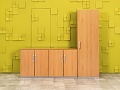 Кабинет руководителя  Steelcase ЛДСП Ольха Франция  КРЛ3-04026