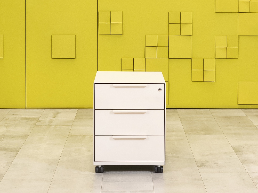 Офисная тумба выкатная Vitra Металл Белый Швейцария  ТВ3ЯБ-30016