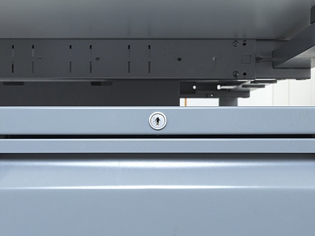 Комплект офисной мебели Techo 4 800х1 630х1 100 ЛДСП Белый   (КОМБ1-29054)