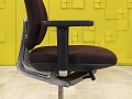 Офисное кресло для персонала на колесах Vitra Ткань Коричневый Швейцария_КПТК4-150922