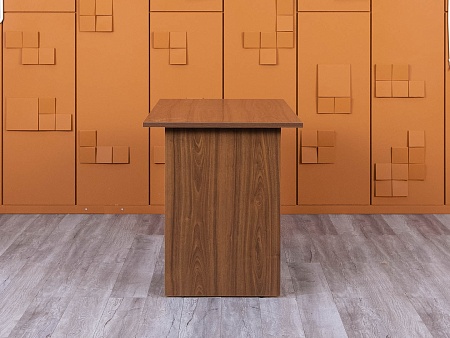 Офисный стол прямой  1 380х680х750 ЛДСП Орех   (СППХ-04074(нов))