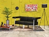 Офисный диван Coffice Linear BENE 1750x780 Кожа Чёрный Австрия_ДНКЧ-071024