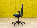 Офисное кресло для персонала на колесах Steelcase Ткань Синий Франция_КПТН-250124