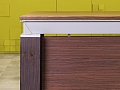 Стол для руководителя HAN 2200x1000 Шпон Венге Италия_СРПЕ-061022