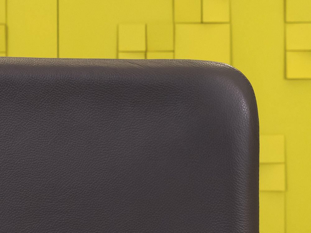 Офисное кресло руководителя на колесах Please 1 Steelcase Кожа Коричневый Германия  КРКК1-30125