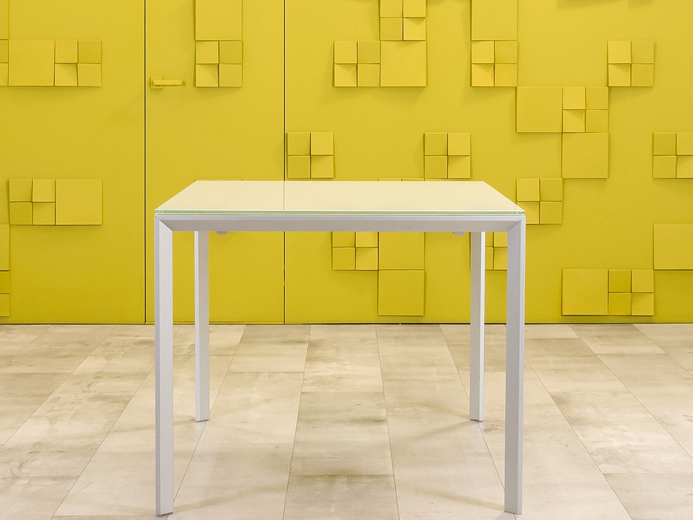 Обеденный стол Стекло Белый Импорт  СГПБ-231223