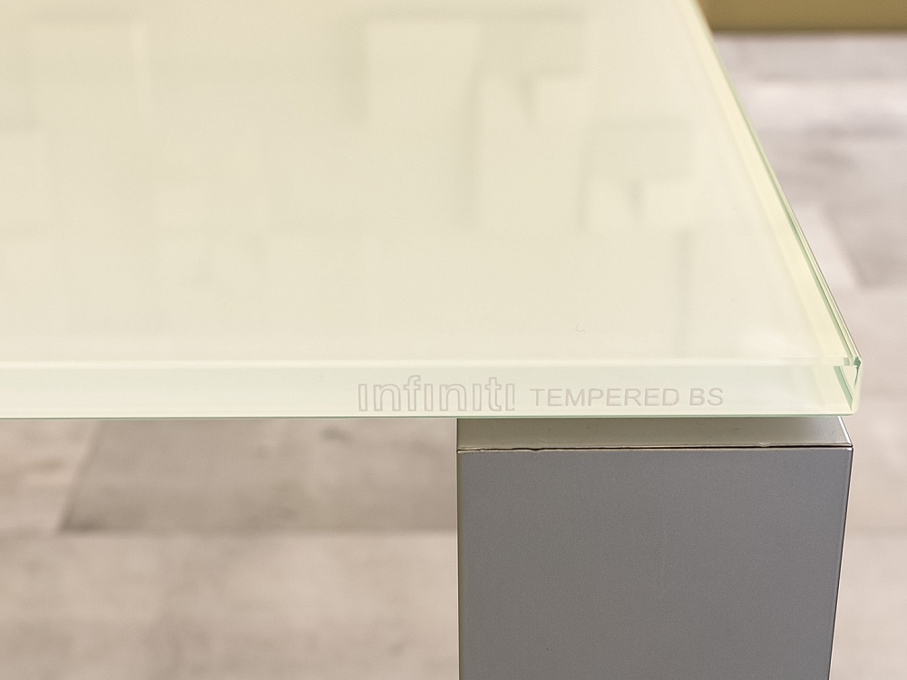 Обеденный стол Стекло Белый Импорт  СГПБ-231223