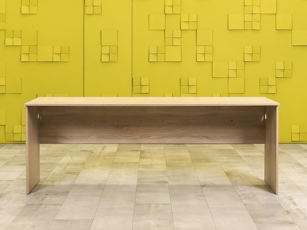 Офисный стол прямой ЛДСП Зебрано  СППЗ5-30036