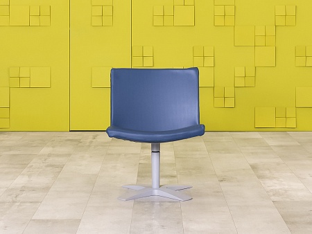 Комплект из 2-х мягких кресел 1x1 Кожа Синий Импорт_КНКНК-290124