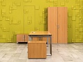 Кабинет руководителя  Steelcase ЛДСП Ольха Франция  КРЛ5-04026