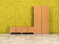 Кабинет руководителя  Steelcase ЛДСП Ольха Франция  КРЛ5-04026