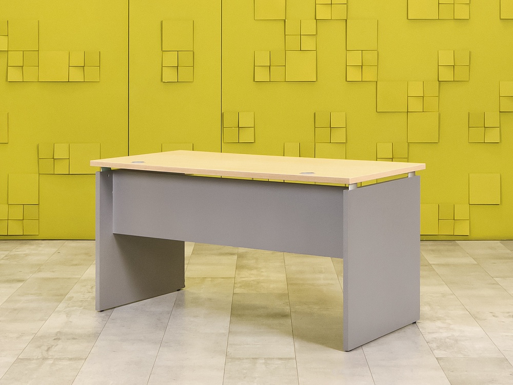 Офисный стол прямой ЛДСП Зебрано  СППЗ-31016