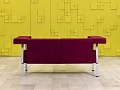 Офисный диван Coffice Linear BENE 1750x780 Ткань Красный Австрия_ДНТК-170423