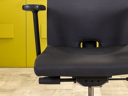 Офисное кресло для персонала на колесах Comforto HAWORTH Ткань Серый США_КПТС1-251223