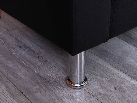 Офисный диван ДМебель Кожзам Черный   (ДНКЧ2-25094(нов))