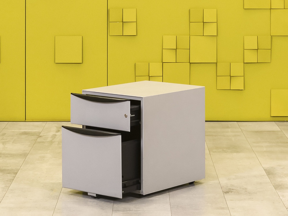 Металлическая тумба KNOLL Металл Серый США  ТВ2ЯМ1-23066