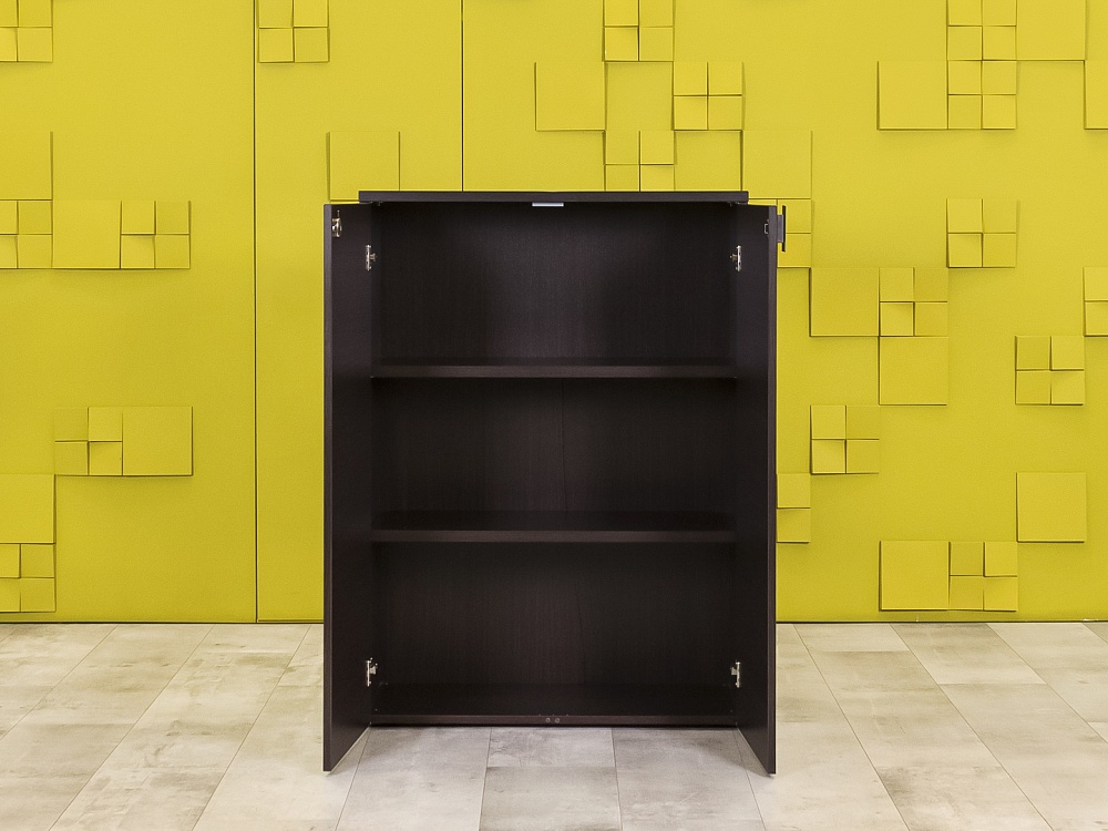 Шкаф для документов офисный ЛДСП Венге   ШД2ДЕ-31035