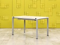 Офисный стол прямой Steelcase ЛДСП Белый Франция  СППБ1-04026