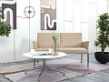 Офисный диван Walter Knoll Кожа Бежевый   (ДНКБ-20114)