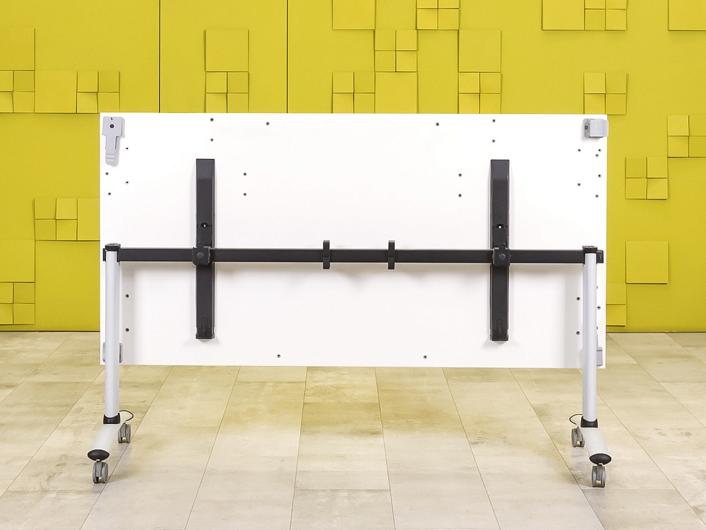 Офисный стол прямой ЛДСП Белый Импорт  СППБ-01125