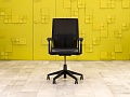 Офисное кресло для персонала на колесах Comforto HAWORTH Кожа Чёрный США_КПКЧ-220724