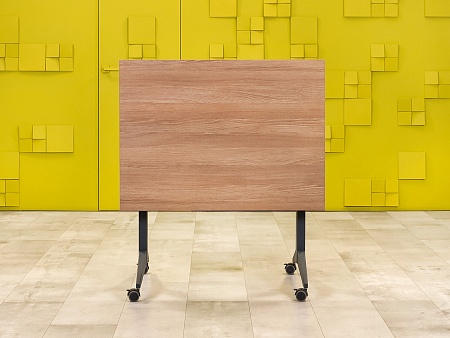 Офисный стол прямой 1000x720 ДСП Зебрано Россия_СППЗ-15072