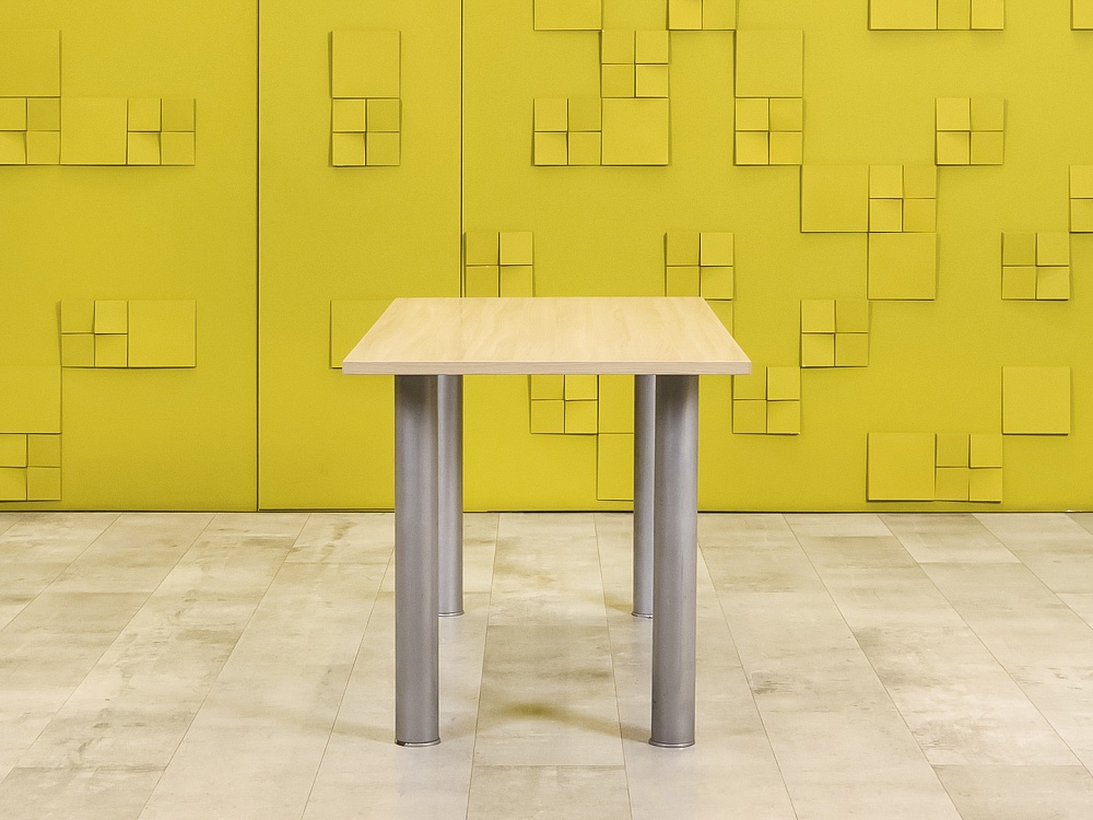 Офисный стол прямой ЛДСП Зебрано  СППЗ1-03046