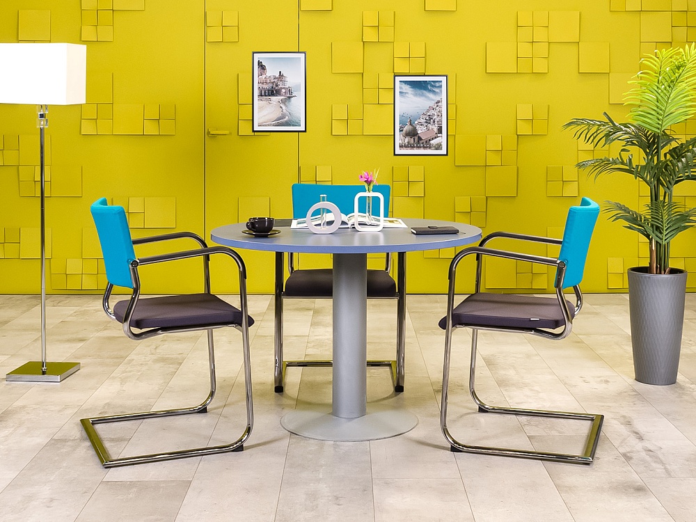 Обеденный стол ДСП Синий Россия  СГКН-22101