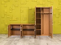 Кабинет руководителя  Steelcase ЛДСП Ольха Франция  КРЛ2-04026