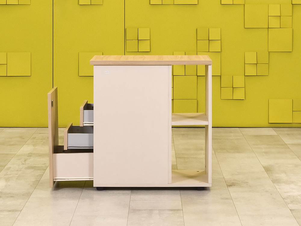 Офисная тумба приставная ЛДСП Зебрано  ТП3ЯЗ-180823