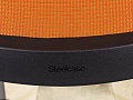 Конференц кресло для переговорной Steelcase Кожзам Чёрный Франция  КНКЧ-12026