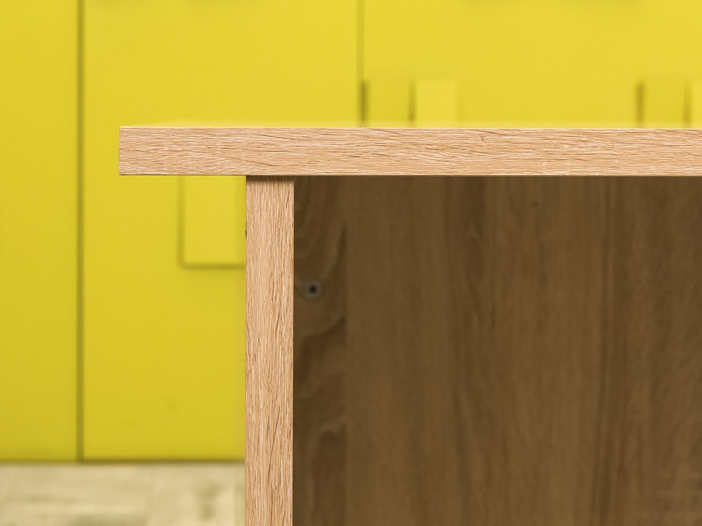 Офисный стол прямой ЛДСП Зебрано  СППЗ4-30036