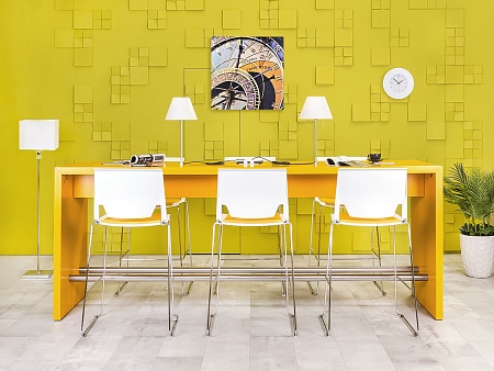 Обеденный стол МДФ Жёлтый Россия  СГПЖ-261023