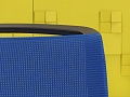 Офисное кресло для персонала на колесах Steelcase Ткань Синий Франция_КПТН-011023