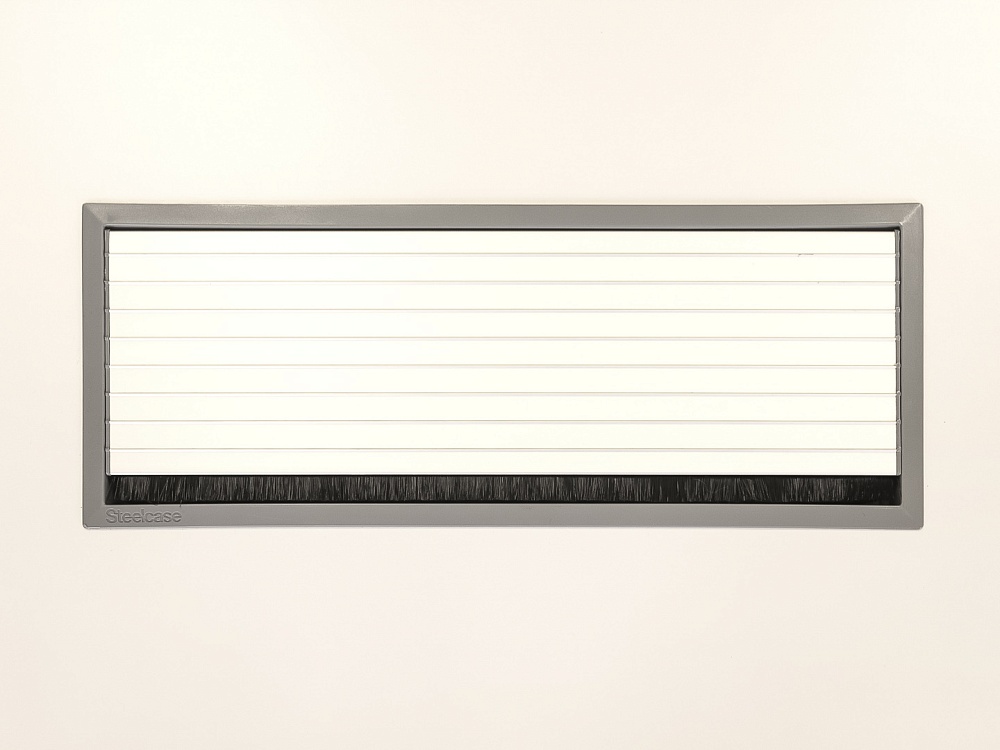 Офисный стол прямой Steelcase ЛДСП Белый Франция  СППБ1-04026