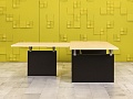 Стол для руководителя  ABC BABINI OFFICE ЛДСП Зебрано Италия  СРПЗ-31036